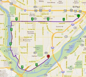 Monster Dash 10 Mile Map