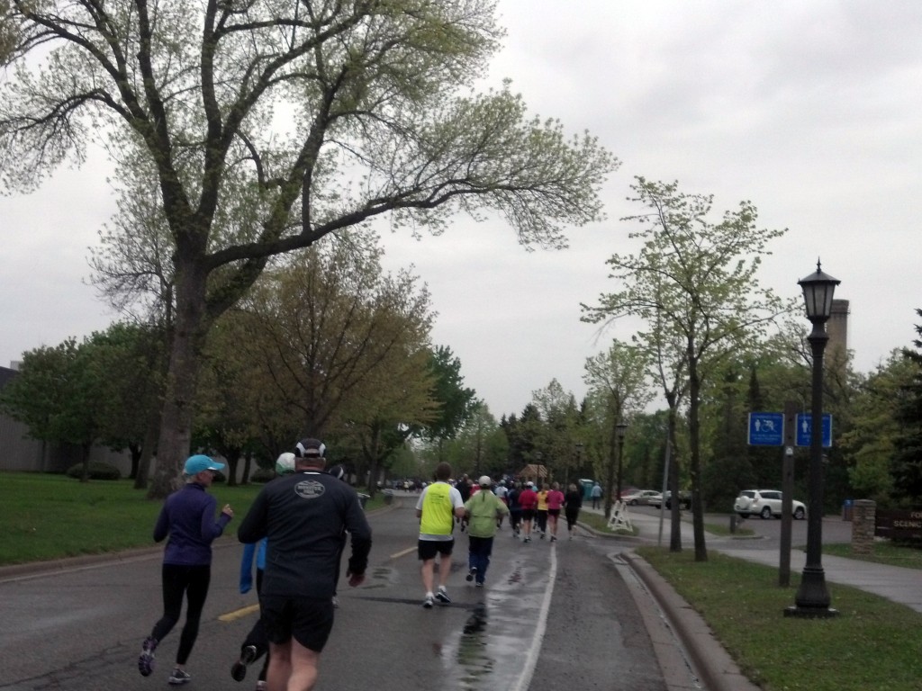 Rainy at mile 6