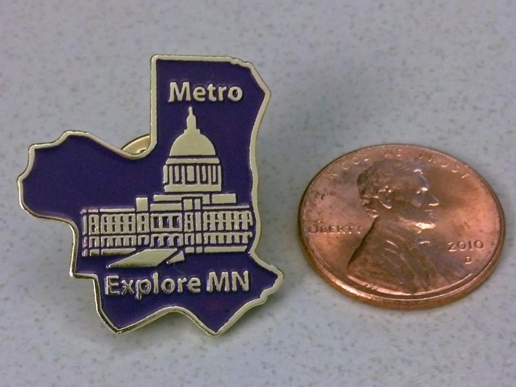 Explore Minnesota Metro Pin