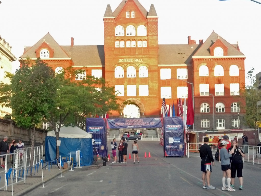 Madison Mini Marathon Finish Line