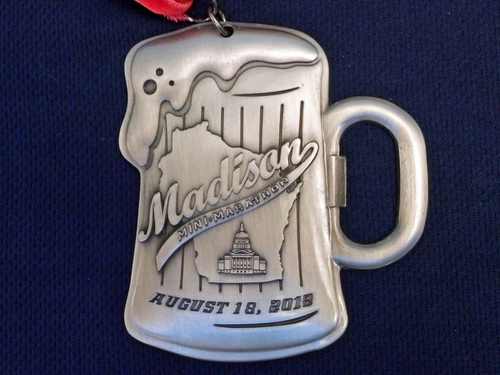 Madison Mini Marathon medal